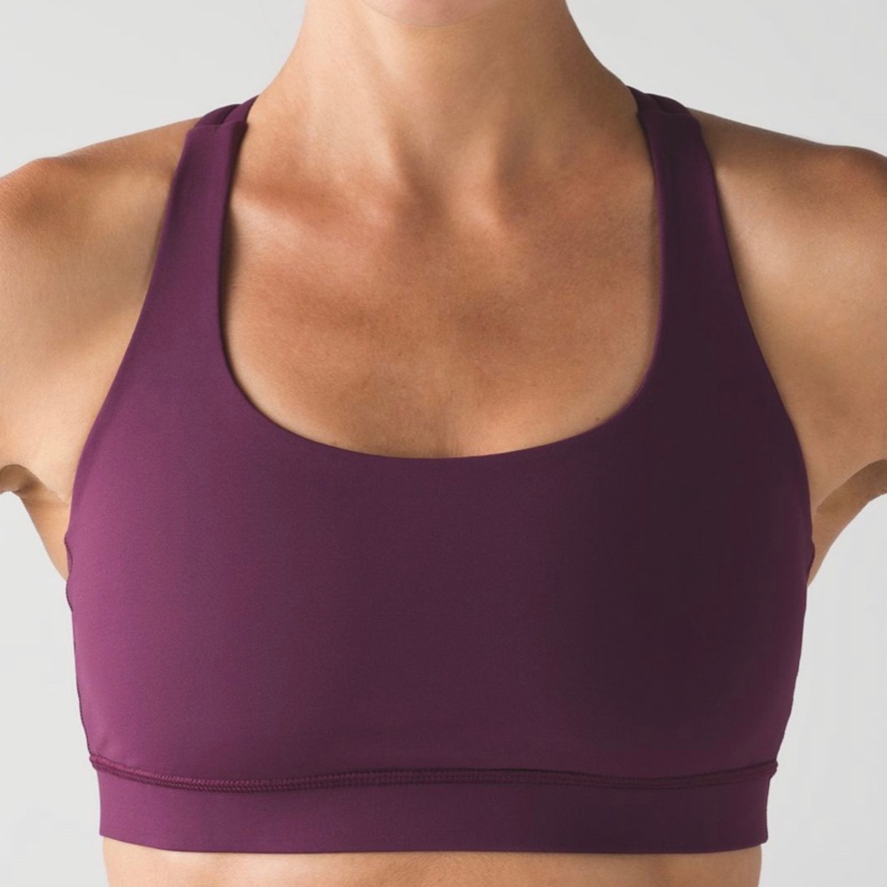 Lululemon Energy Bra Purple Size 4
